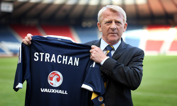 Gordon Strachan Scotland manager 
